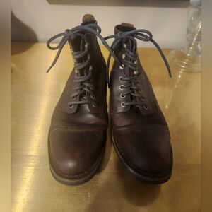 Cole Haan Men's Lace Up Leather Boots Size 10
